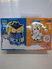 BANDAI ピカちんロボ スパイフクロウのジェームズ＆グルメタヌキのパティ 세트