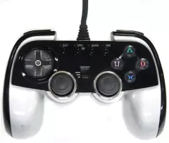 【中古】PS2ハード アナログ連射コントローラ2(ブラック＆シルバー)