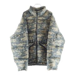 STUSSY (ステューシー) MICRO RIPSTOP DOWN JACKET マイクロリップストップ ジェットデジタルカモ ダウンジャケット カーキ 115877