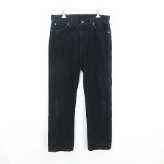 リー LEE 0271 パンツ ボトムス コーデュロイ ストレート 33 ブラック ※EKM