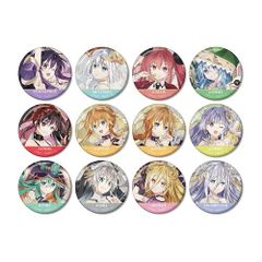 アニメ「デート・ア・ライブV」トレーディング Aure Glass グリッター缶バッジ 12個入りBOX【2027年1月下旬発売予定】