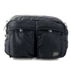 PORTER ポーター ウエストバッグ タンカー 622-08302 TANKER WAIST BAG ボデイバッグ 日本製 ブラック 黒   47000848
