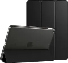 中古 【数量限定】ブラック ハードカバー 半透明 ケース 10.2インチ 第9世代/第8世代/第7世代 iPad TiMOVO 即納
