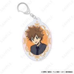 【予約】【新品】家庭教師ヒットマンREBORN! オーロラアクリルキーホルダー 2.沢田綱吉 Seated Gaze【正規品】