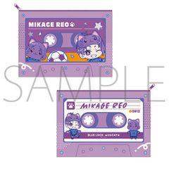 【予約】【新品】ブルーロック 2期 withCAT illustration Ver. クリアポーチ 御影 玲王【正規品】
