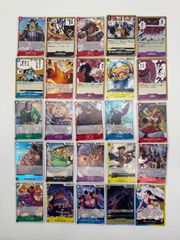 ワンピカード ワンピースカードゲーム まとめ売り 引退品 25枚セット