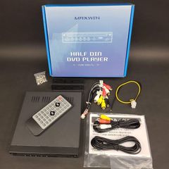新品】Maxwin DVDプレーヤー 車載 ハーフDIN HALR DIN DVD PLAYER