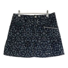 サイズ：M OAKLEY オークリー 591408JP ストレッチスカート スカル刺繍 総柄 ブラック系 [240101792411] ゴルフウェア レディース ストスト