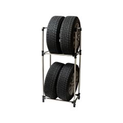 コーナン オリジナル タイヤラックM 普通自動車用 KG07-7229 ※タイヤ、ホイールは付いていません。