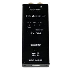FX-AUDIO- FX-01J  USB INPUT DAC 高音質 ハイレゾ 中古 O11741152