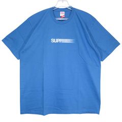 新品 SUPREME シュプリーム 23SS MOTION LOGO TEE モーション ロゴ Tシャツ フェードブルー ショートスリーブ カットソー 半袖 サイズXL Octz
