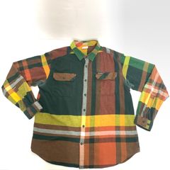 【USED】Columbia コロンビア チェックネルシャツ Lサイズ ReguralFit　　M81007-2