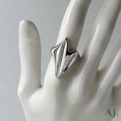いちご様 【使用感大】 ジョージジェンセン 391 リーフ ブローチ
