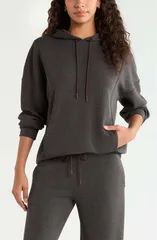 ゼラ レディース アウター パーカー・スウェット Zella Soft Luxe Relaxed Hoodie BROWN MOLE HEATHER ヘザー