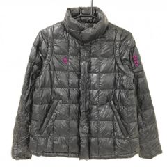 超美品】パーリーゲイツ ダウンジャケット グリーン×ネイビー 身頃総柄