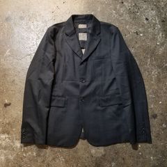BLACK COMME des GARCONS 13ss バックカットワークデザインジャケット L ブラック 꼼데가르송 2013ss AD2012