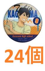 カラパレ ハイキュー!! 掃除 缶バッジ 影山飛雄　24個セット