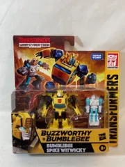 S1028 トランスフォーマー 2021 ウォー・フォー・サイバトロン：バズワージィバンブルビー : バンブルビー&スパイク・ウィトウィッキー 海外限定