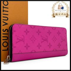 【未使用】ルイヴィトン LOUIS VUITTON ジッピー長財布 ヴェルティカル モノグラム タイガラマ M30780 ピンク レディース メンズ