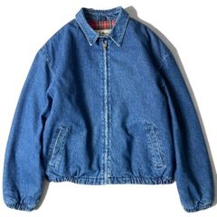 80s USA製 LLBean 中綿 ライナー デニム スイングトップ ジャケット / 80年代 アメリカ製 ビンテージ LLビーン エルエルビーン ジージャン