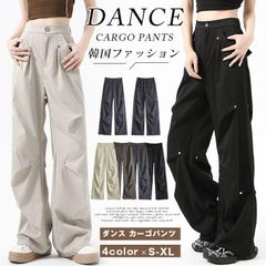 ダンス カーゴパンツ かっこいい ワイドカーゴパンツ 作業着 長ズボン ヒップホップストリート オールシーズン ボトム トレンド 韓国 ミリタリーパンツ 太め ゆったり 大きいサイズ 韓国ファッション zh106