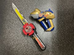 手裏剣戦隊ニンニンジャー　DX忍者一番刀&DXアカニンジャー手裏剣&DXガマガマ銃