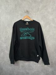 リーボック スウェット Tシャツ ブラック 100
