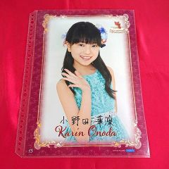 小野田華凜　ハロプロ研修生発表会 2019～春の公開実力診断テスト～　コレクションピンナップポスター 直筆サイン入り