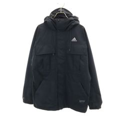 adidas アディダス マウンテンジャケット S ブラック メンズ 古着