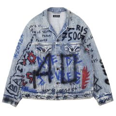 美品】BALENCIAGA バレンシアガ デニムジャケット サイズ 44 メンズ G