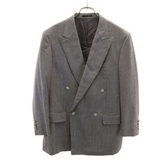 バーバリー ロンドン テーラードジャケット アンコン カシミア混 Lサイズ BURBERRY LONDON バーバリーロンドン 日本製 テーラードジャケット AB4