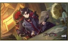 【中古】紙製品 リオセスリ 逸聞軼事シリーズ 色紙 「原神」