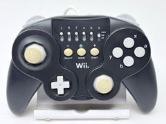 동작품 Wii용 HORI 클래식 컨트롤러 블랙 연사 기능 첨부★홀리