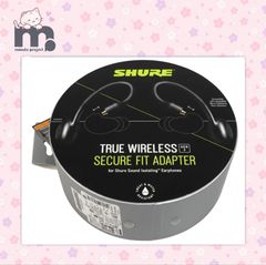 中古品】SHURE シュア ブラック ワイヤレス・セキュアフィット