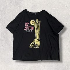 LED ZEPPELIN レッドツェッペリン Tシャツ XL ブラック Icarus イカロス グラフィック ロック バンドT 半袖 S00