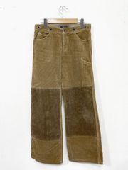 Ralph Lauren ラルフローレン コーデュロイ 切り替え パンツ size9(M)/キャメル ◇■レディース