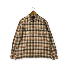 Eddie Bauer エディーバウアー チェック 長袖 シャツ ジャケット サイズ M /アウトドア メンズ
