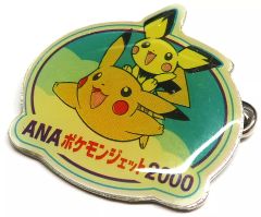 【中古】バッジ・ビンズ ピカチュウ＆ピチュー ピカピン‘00モデル(ピンバッジ) 「ポケットモンスター×ANA ポケモンジェット」 ピカピカスカイ2001キャンペーン
