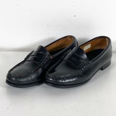 REGAL リーガル コインローファー ブラック 23.5cm WIDE FITTING/ワイドフィッティング/革靴/シューズ[OI04757]