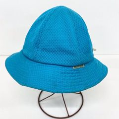 美品 モンベル/mont-bell キッズ ハット 帽子 ブルー 51-54cm #1108495 メッシュ ポリエステル100% Kid's FREE[OT04038]