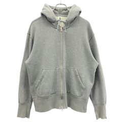 LOOPWHEELER ループウィラー BEAMS PLUS別注 ジップアップパーカー  グレー L