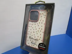 Blanccoco ブランココ iPhone 13 Pro Crystal Beige Dot ケース オーストリア産クリスタル使用 クリスタル ベージュ ドッド NY-Manhattan Light Hybrid Case for
