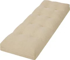 3人掛け 座布団 ソファパッド 長方形 130*41cm 特許取得済み 2層構造 フロアクッション クッション 長座布団 ベージュ Shinnwa