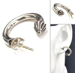 良品 初期 レア A&G エーアンドジー Hoop Scrool Pierce フープ