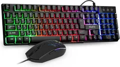 Mafiti ゲーミング キーボード マウス セット USB有線 106キー 日本語配列 19キー防衝突 4段階 ゲーミングマウス 防水 RGBバックライト Windows/VISTA/XLinux/プレステなどのシステムに対応 RK101