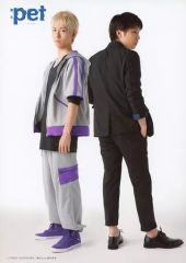 【中古】生写真(男性) 桑野晃輔(司)・谷佳樹(悟)/全身・キャラクターショット・2Lサイズ/舞台「pet」-壊れた水槽- 2Lランダムペアブロマイド