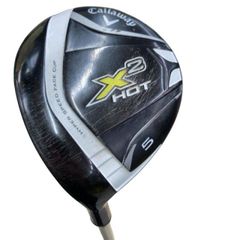 【中古】 キャロウェイ X2 HOT  5W レフティ フェアウェイウッド FW リシャフト (フレックスその他) メンズ 男性用 左利き レフティ 左用 Cランク ゴルフクラブ