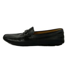 PRADA(プラダ) ドライビングシューズ 8 1/2 メンズ美品 - 黒 レザー