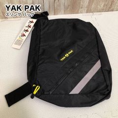 YAK PAK ヤックパック ワンショルダー スリングバッグ ブラック 未使用 タグ付き タ