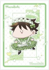 【中古】ポスター A3マット加工ポスター 狸塚豆吉 描き下ろし メイド衣装ver. 「TVアニメ 妖怪学校の先生はじめました!」